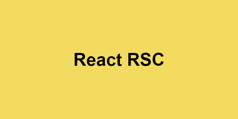 文章图片: React RSC